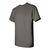 Футболка мужская однотонная (размер М), плотность ткани 150-160 г/м2, темно-серый цвет. Вид сбоку. CottonOnline.ru