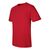 Футболка мужская однотонная 150-160 г/м2 (S), красный цвет, вид сбоку. CottonOnline.ru